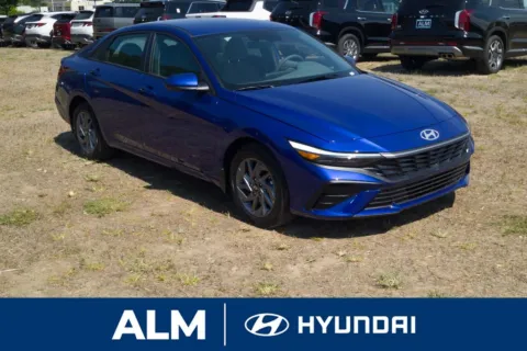 Another view of 2025 Hyundai Elantra Hybrid Blue for sale in Florence, SC at ALM Hyundai Florence