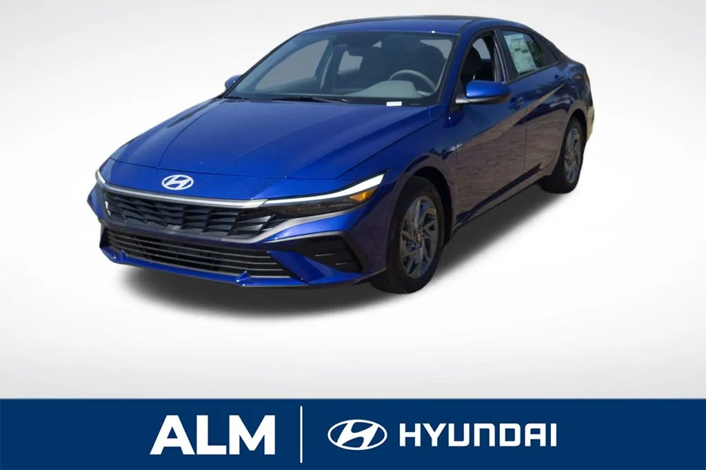 2025 Hyundai Elantra Hybrid Blue