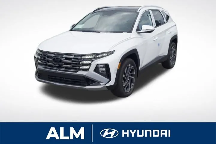 White 2025 Hyundai Tucson Hybrid Limited for sale in Florence, SC