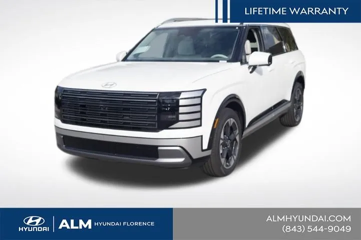 White 2026 Hyundai Palisade Limited for sale in Florence, SC