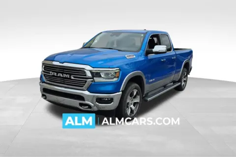 Blue 2021 Ram 1500 Laramie for sale in Florence, SC
