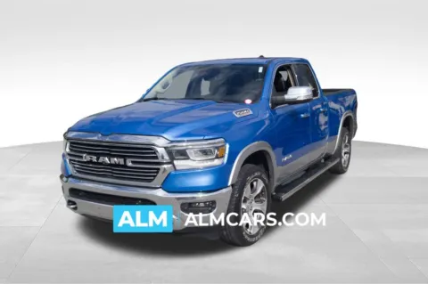 Blue 2021 Ram 1500 Laramie for sale in Florence, SC