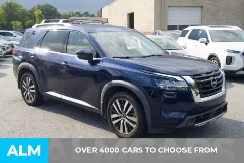 Another view of 2022 Nissan Pathfinder Platinum for sale in Florence, SC at ALM Hyundai Florence