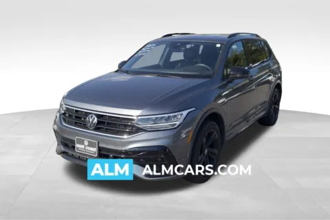 Gray 2024 Volkswagen Tiguan 2.0T SE R-Line Black for sale in Florence, SC