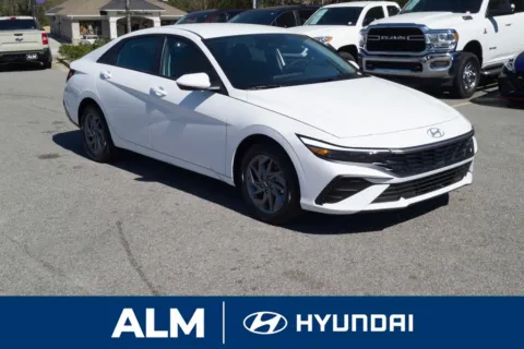Another view of 2025 Hyundai Elantra Hybrid Blue for sale in Florence, SC at ALM Hyundai Florence