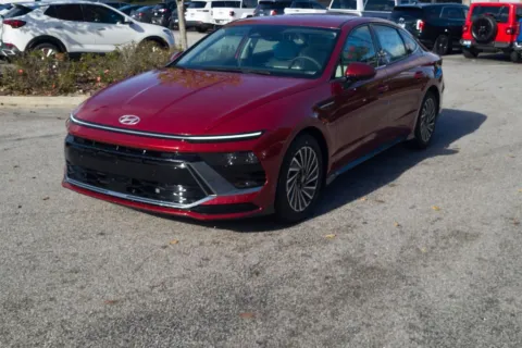 Red 2025 Hyundai Sonata Hybrid SEL for sale in Florence, SC