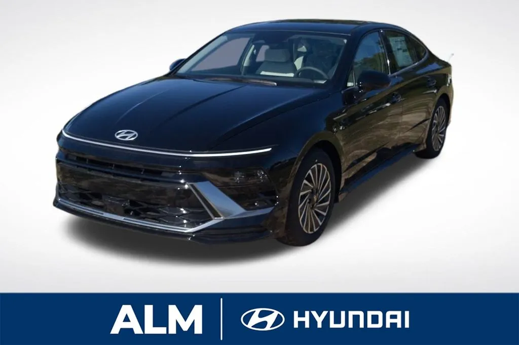 Black 2025 Hyundai Sonata Hybrid SEL for sale in Florence, SC
