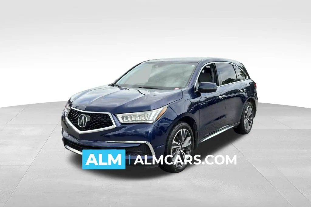Blue 2020 Acura MDX Technology for sale in Florence, SC