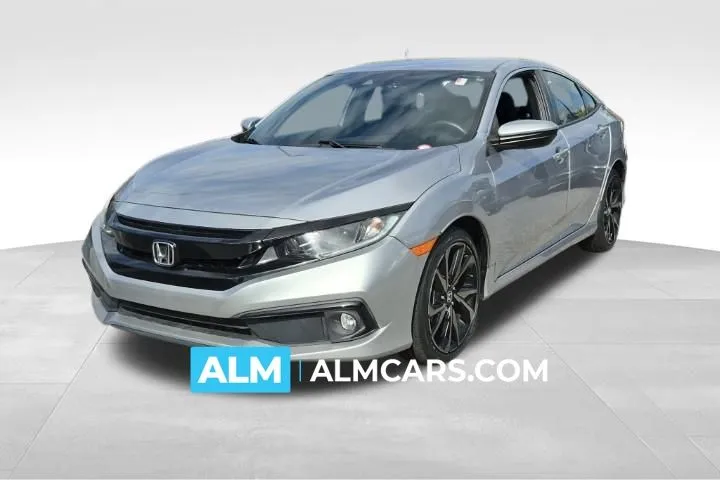 Silver 2021 Honda Civic Sport for sale in Florence, SC
