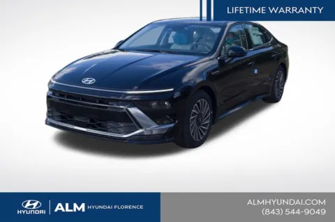 Black 2025 Hyundai Sonata Hybrid SEL for sale in Florence, SC