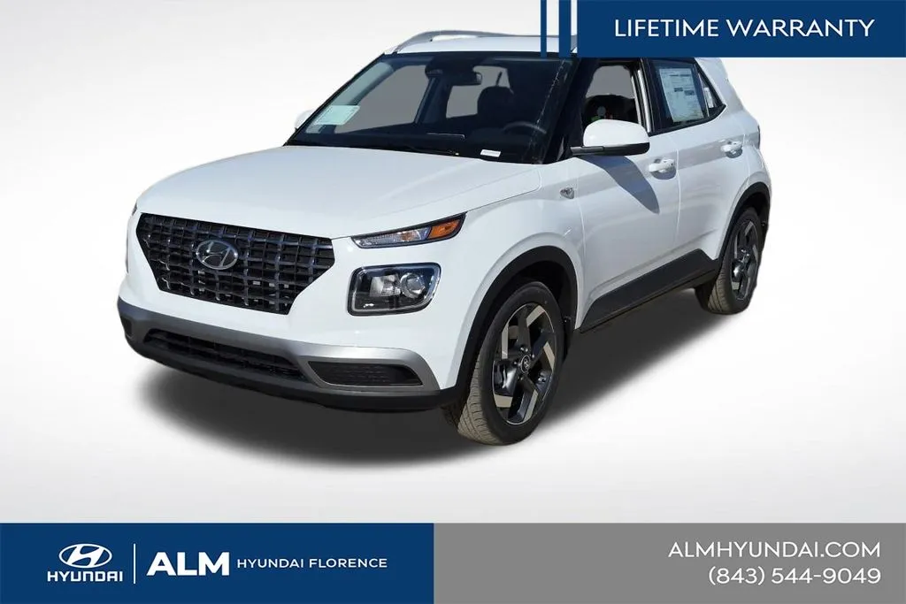 White 2026 Hyundai Venue SEL for sale in Florence, SC