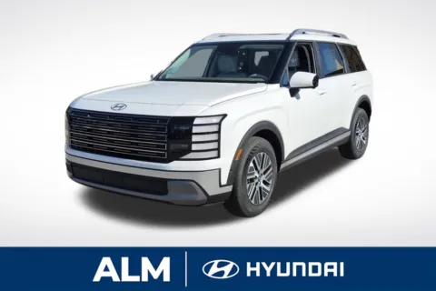 White 2026 Hyundai Palisade Hybrid Blue SEL Premium for sale in Florence, SC