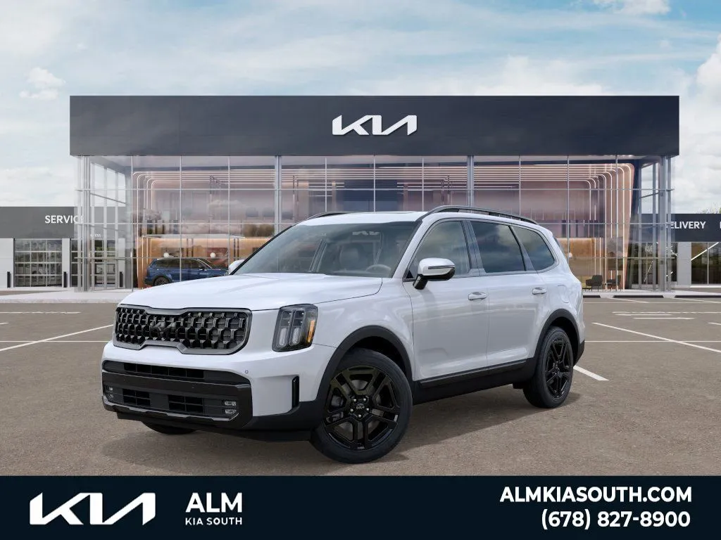 White 2025 Kia Telluride SX X-Line for sale in Union City, GA