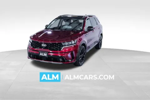 Red 2021 Kia Sorento SX-Prestige for sale in Union City, GA