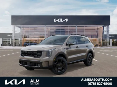 Brown 2026 Kia Sorento X-Line SX for sale in Union City, GA