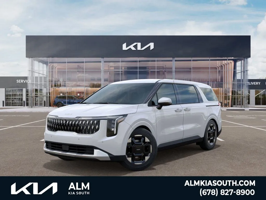 White 2025 Kia Carnival EX for sale in Union City, GA