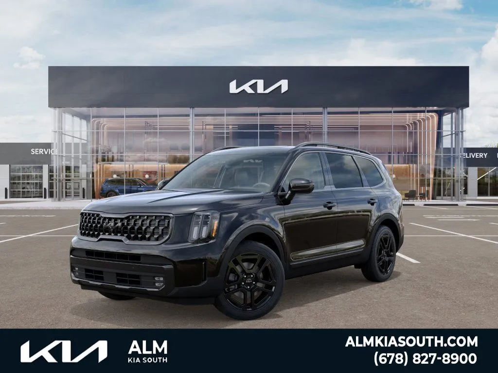 Black 2025 Kia Telluride SX-Prestige X-Line for sale in Union City, GA