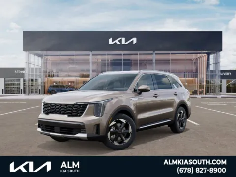 Beige 2026 Kia Sorento Plug-In Hybrid EX for sale in Union City, GA