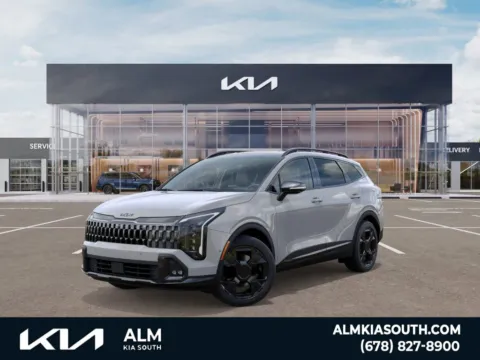 Gray 2026 Kia Sportage Plug-In Hybrid X-Line Prestige for sale in Union City, GA