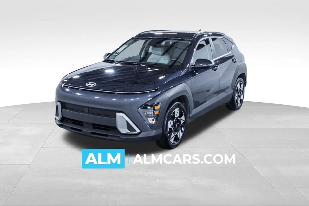 Blue 2025 Hyundai Kona SEL for sale in Union City, GA