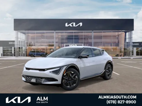 White 2025 Kia EV6 Wind for sale in Union City, GA