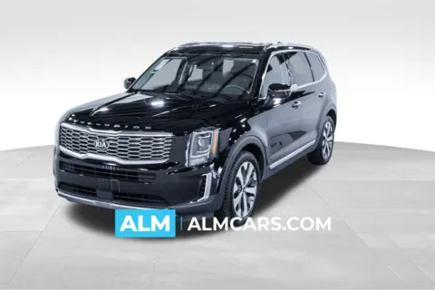 Black 2021 Kia Telluride S for sale in Union City, GA