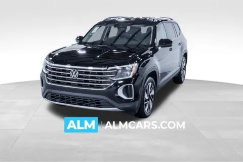 Black 2024 Volkswagen Atlas 2.0T SE w/Technology for sale in Union City, GA