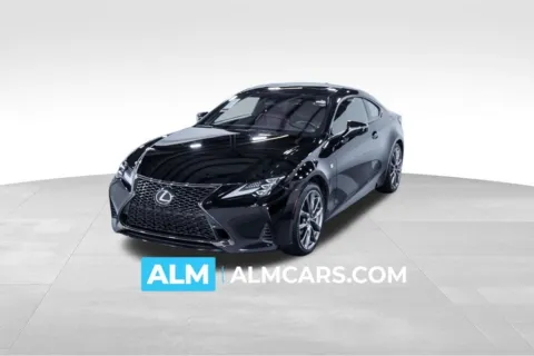 Black 2022 Lexus RC 350 F Sport for sale in Union City, GA