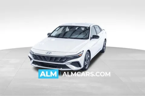 White 2025 Hyundai Elantra SEL Sport for sale in Union City, GA