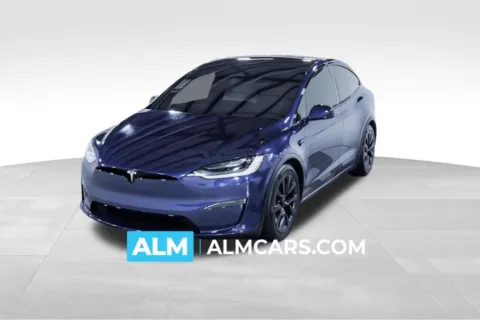 Blue 2022 Tesla Model X for sale in Union City, GA