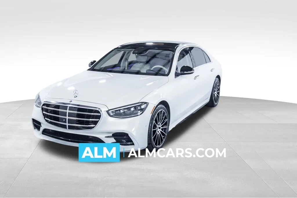 White 2021 Mercedes-Benz S-Class S 580 for sale in Union City, GA