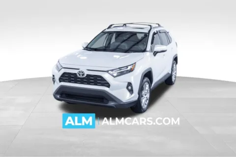 White 2024 Toyota RAV4 XLE Premium for sale in Union City, GA