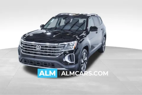 Black 2025 Volkswagen Atlas 2.0T SE w/Technology for sale in Union City, GA