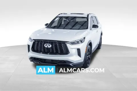 White 2025 INFINITI QX60 LUXE for sale in Union City, GA
