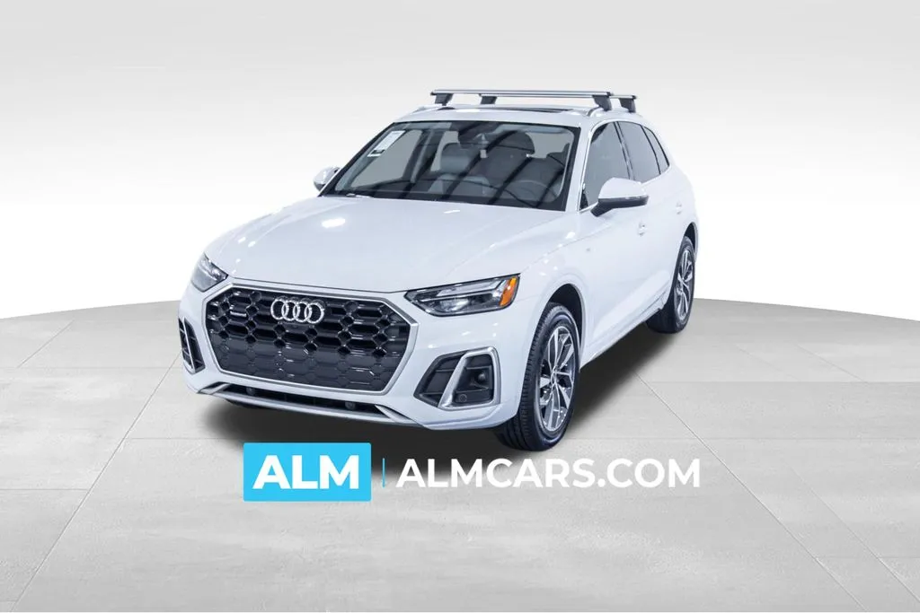 Blue 2022 Audi Q5 45 S line Premium for sale in Union City, GA