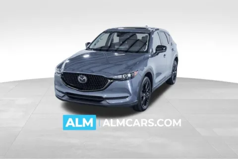 Gray 2021 Mazda CX-5 Carbon Edition Turbo for sale in Union City, GA