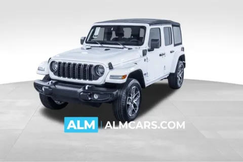 White 2024 Jeep Wrangler Sport S 4xe for sale in Union City, GA