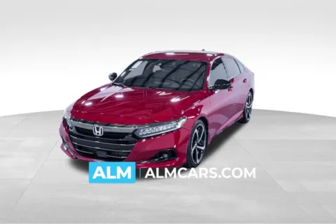 Red 2021 Honda Accord Sport for sale in Union City, GA