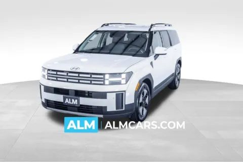 White 2025 Hyundai Santa Fe Hybrid SEL for sale in Union City, GA