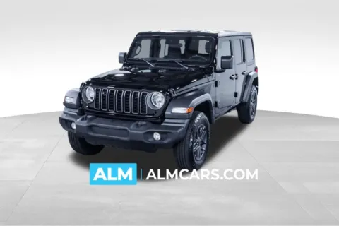 Black 2025 Jeep Wrangler Sport S for sale in Union City, GA