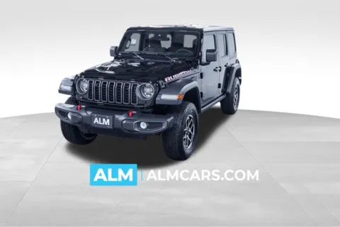 Black 2025 Jeep Wrangler Rubicon for sale in Union City, GA