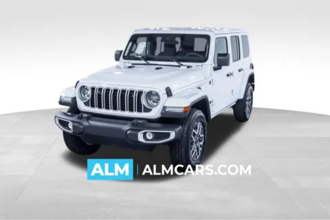 White 2025 Jeep Wrangler Sahara for sale in Union City, GA