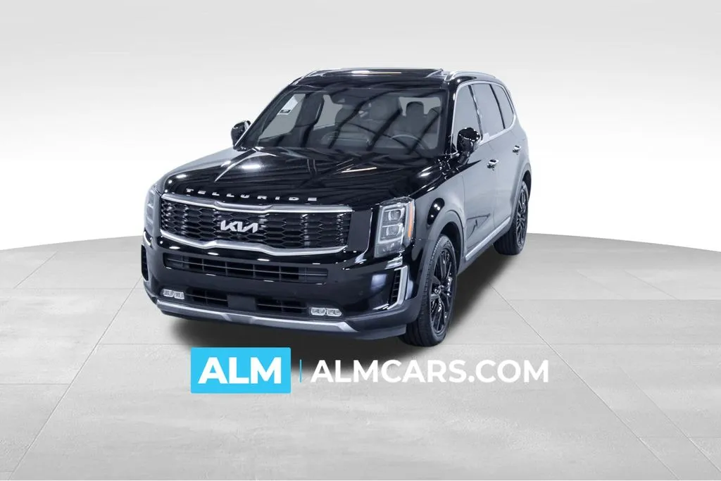 Black 2022 Kia Telluride SX for sale in Union City, GA