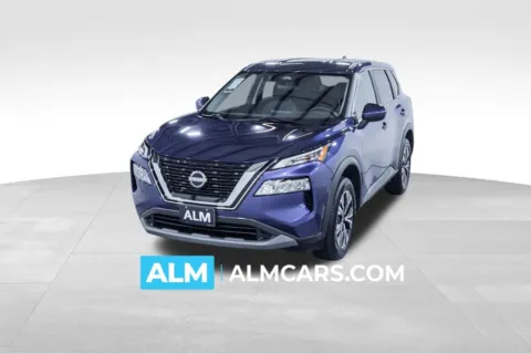 Blue 2023 Nissan Rogue SV for sale in Union City, GA