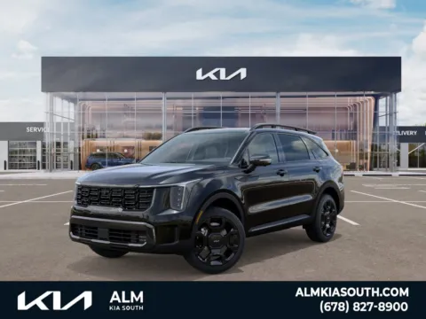 Black 2026 Kia Sorento Hybrid X-Line SX Prestige for sale in Union City, GA