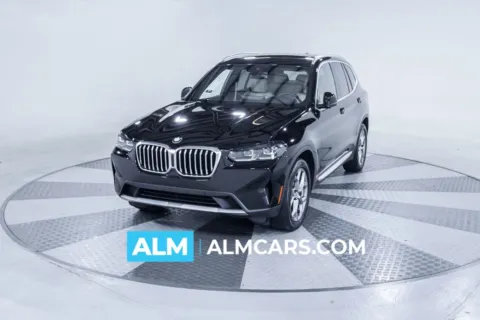 Black 2022 BMW X3 sDrive30i for sale in Union City, GA
