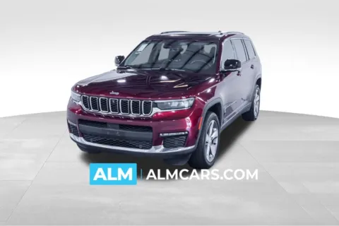 Red 2021 Jeep Grand Cherokee L Limited for sale in Union City, GA