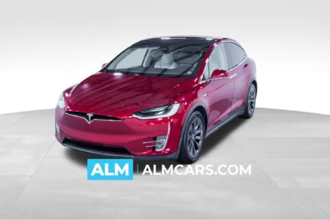 Red 2018 Tesla Model X 75D for sale in Union City, GA