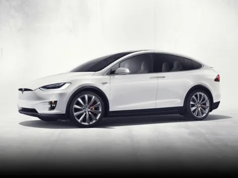 Red 2018 Tesla Model X 75D for sale in Union City, GA