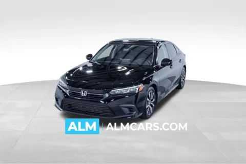 Black 2024 Honda Civic EX for sale in Union City, GA